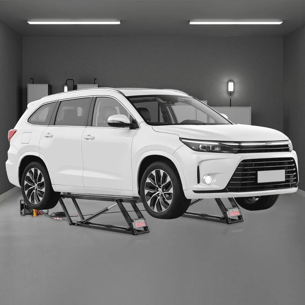 7000 lbs Car Lift Adjustable Car Lifts with Remote Control for Home thumbnail 2