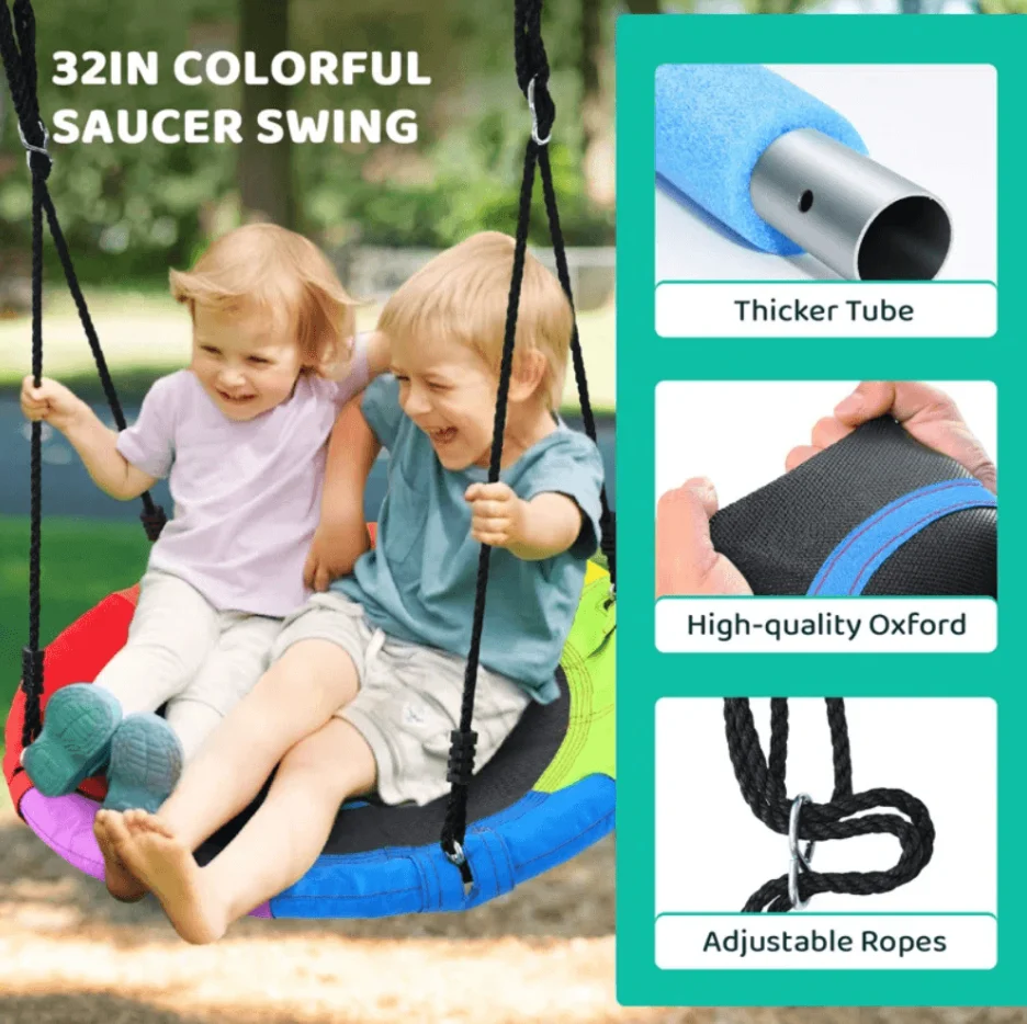 9.5′ Heavy-Duty Outdoor Porch Swing Set thumbnail 4