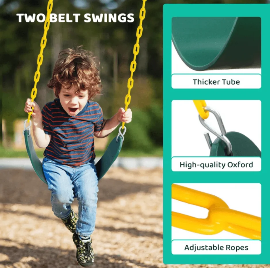 9.5′ Heavy-Duty Outdoor Porch Swing Set thumbnail 6