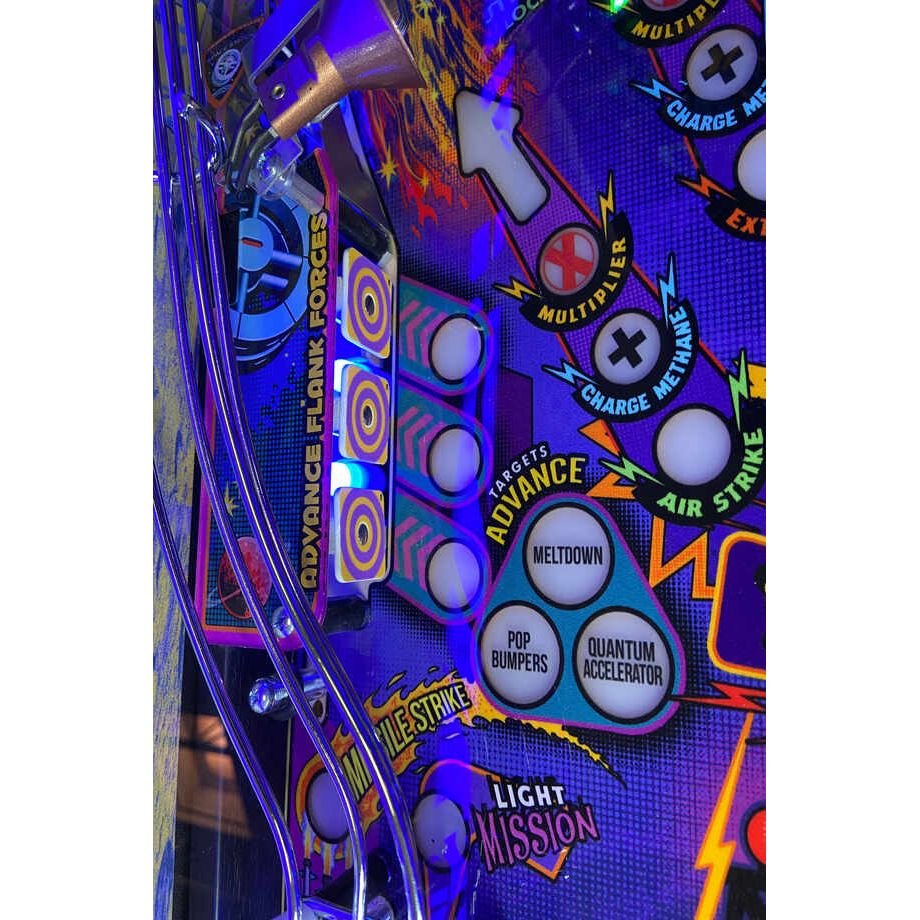 American Pinball Galactic Tank Force Deluxe Pinball Machine thumbnail 6
