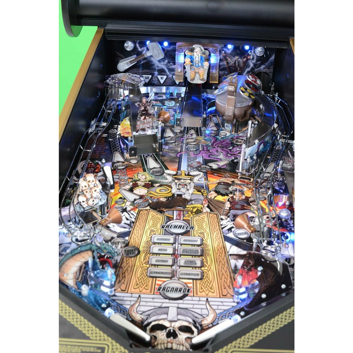 American Pinball Legends of Valhalla Classic Pinball Machine thumbnail 2