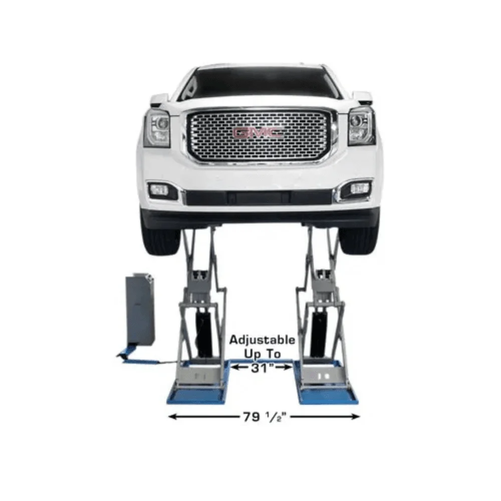 Atlas 9000 LB High Rise Scissor Lift