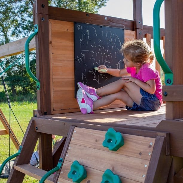 Backyard Discovery Cedar Cove Swing Set thumbnail 3