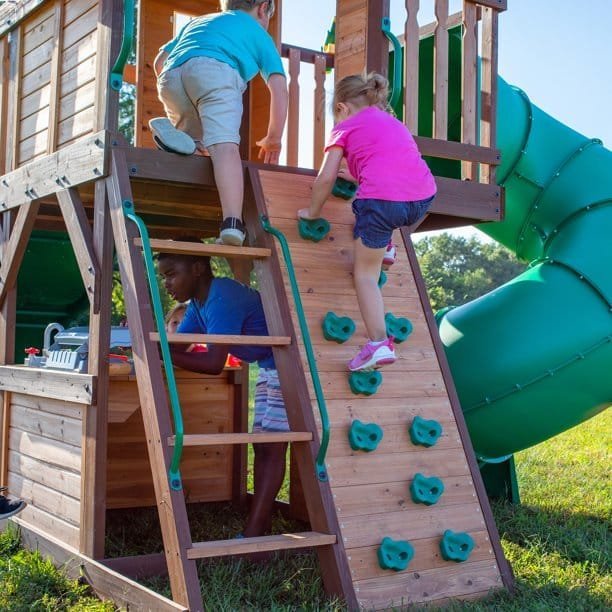 Backyard Discovery Cedar Cove Swing Set thumbnail 5