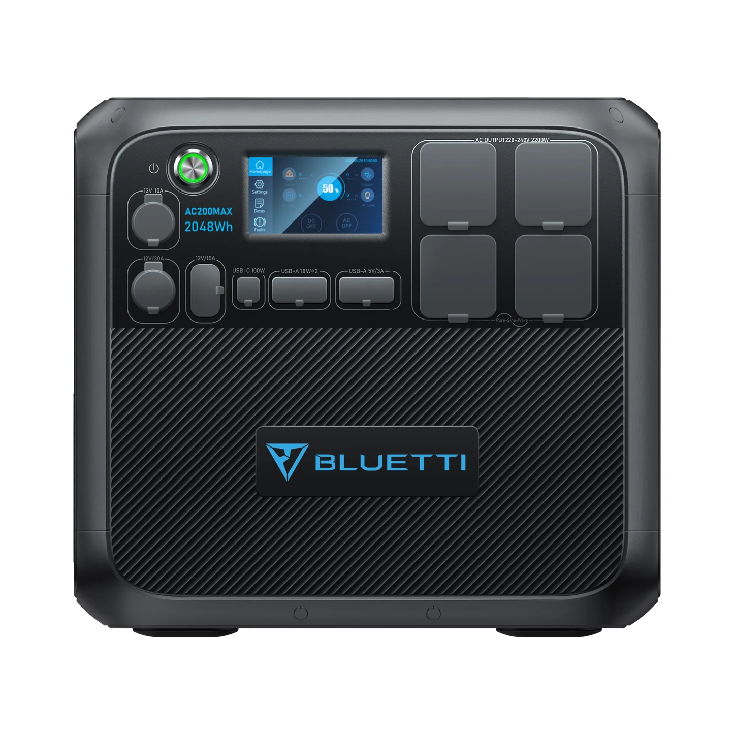 BLUETTI AC200L Portable Power Station 2048Wh LiFePO4 Solar Generator