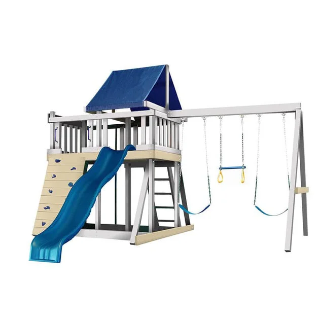 Congo Monkey Playsystem Adventurer Wooden Swing Set thumbnail 2