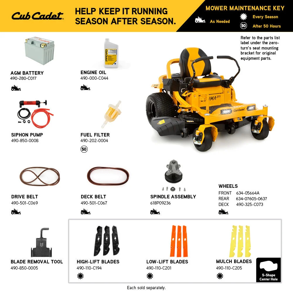 Cub Cadet Ultima ZT1 54 – 24HP Kohler Zero Turn Mower (54″) thumbnail 4
