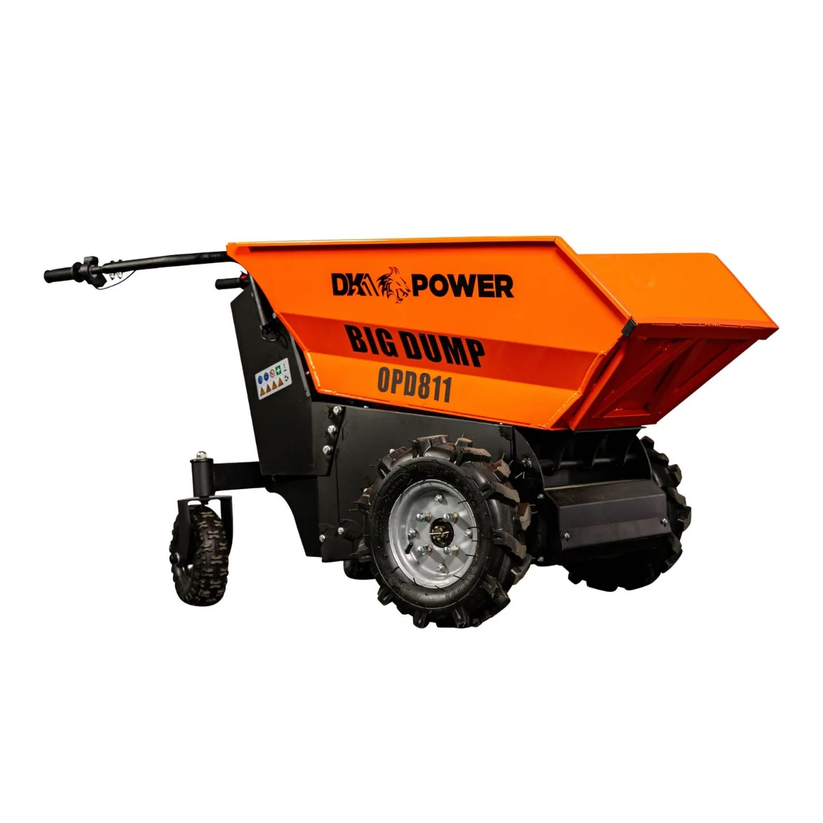 Detail K2 Big Dump 1100 Pound Electric Power Dump Cart thumbnail 2