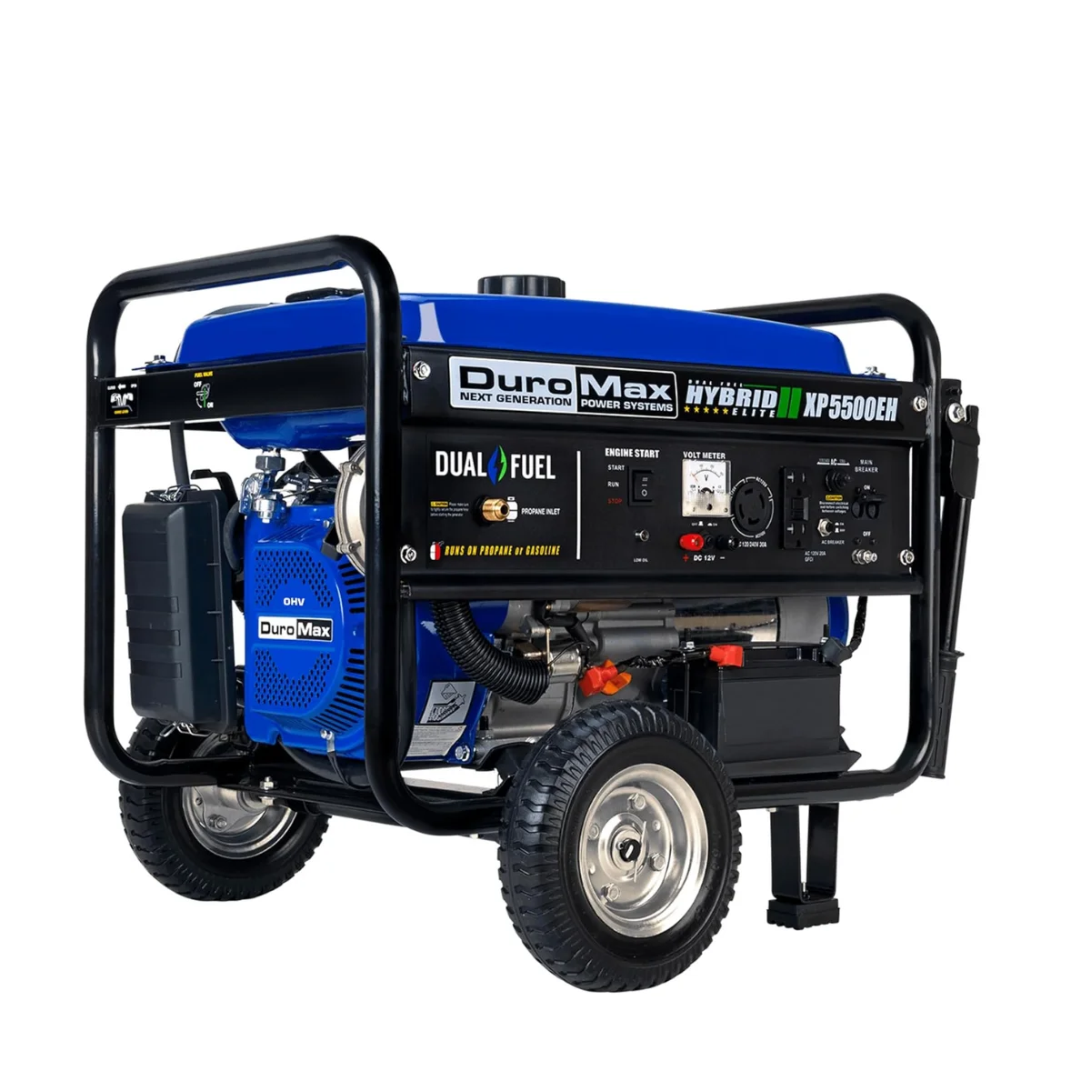 DuroMax XP5500HX 5,500-Watt Dual Fuel Portable Generator with CO Alert thumbnail 2