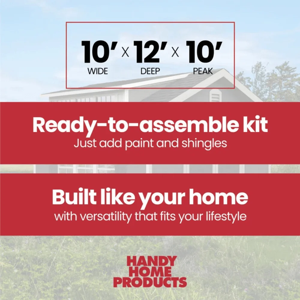 Handy Home Windemere 10×12 Storage Shed thumbnail 4