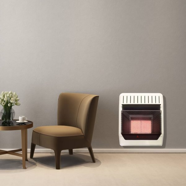 HearthSense Reconditioned Dual Fuel Ventless Infrared Plaque Heater with Base and Blower – 20,000 BTU, T-Stat Control – Model# IR16T-BB-R thumbnail 4