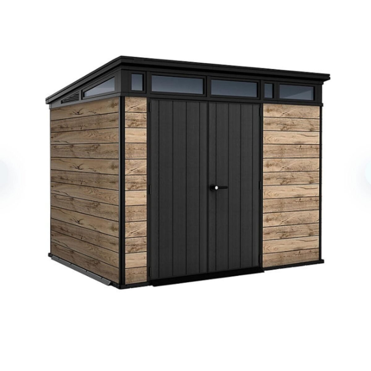Keter Signature Pine/Graphite DecoCoat Shed 9×7