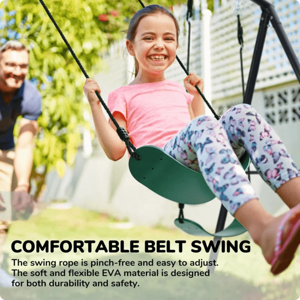 Klo Kick Metal Swing Set with 3 Swings thumbnail 2