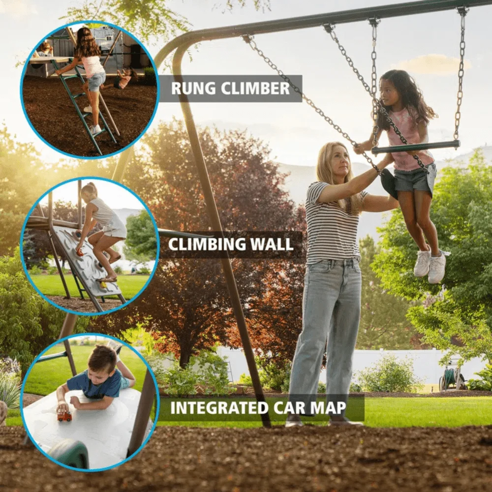 Lifetime Climb & Slide Playset – Ultimate Backyard Fun for Kids thumbnail 2
