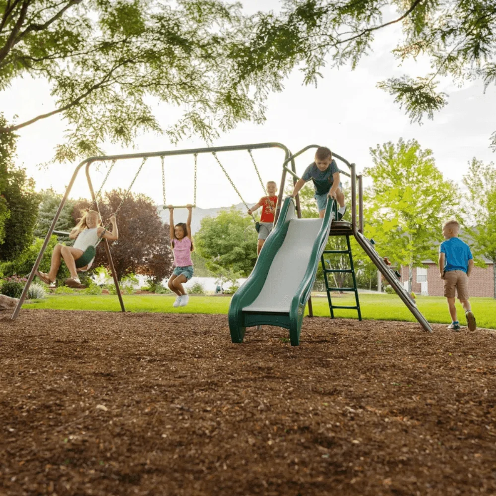 Lifetime Climb & Slide Playset – Ultimate Backyard Fun for Kids thumbnail 6