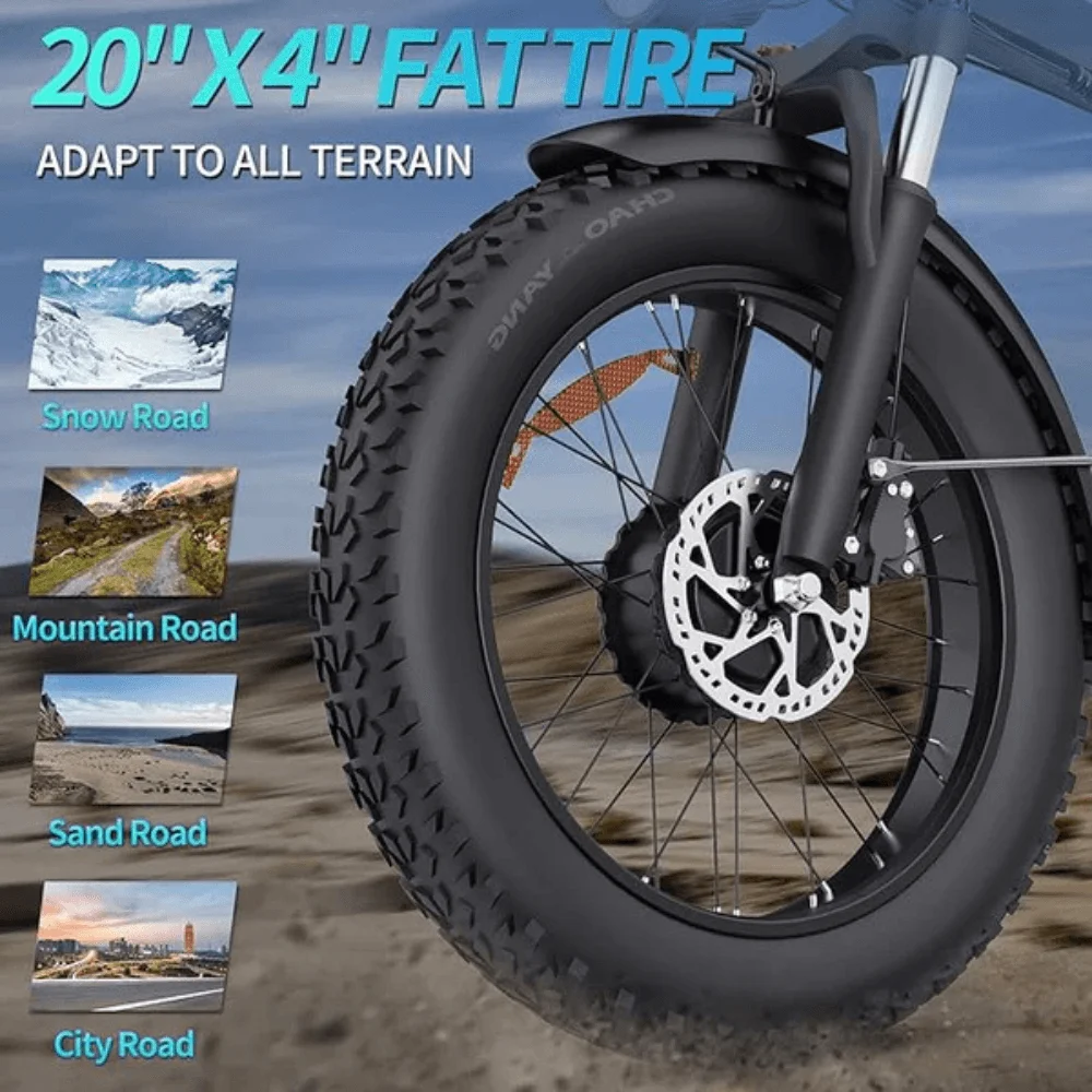 Ridstar H20Pro Folding Electric Bike thumbnail 4