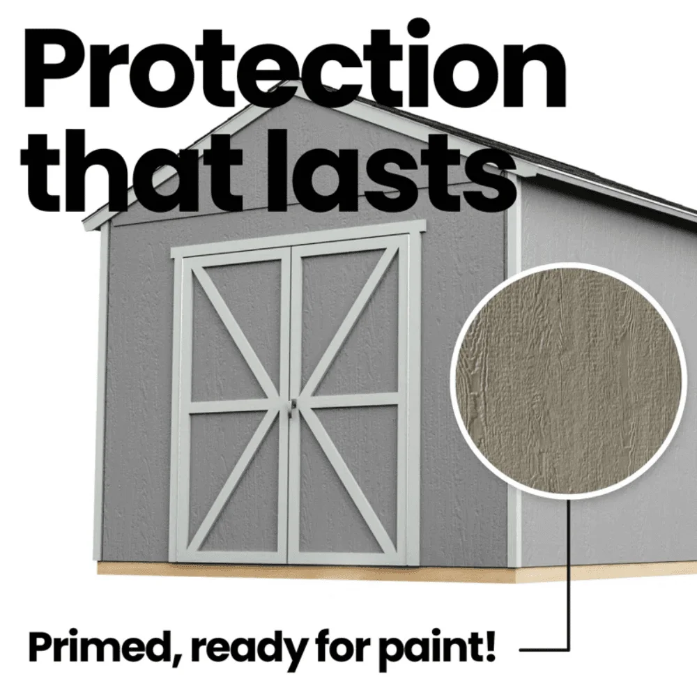 Rookwood 10 ft. W x 12 ft. D Wood Storage Shed With Floor thumbnail 3