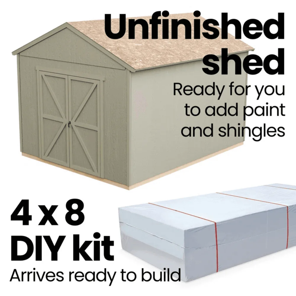 Rookwood 10 ft. W x 12 ft. D Wood Storage Shed With Floor thumbnail 6