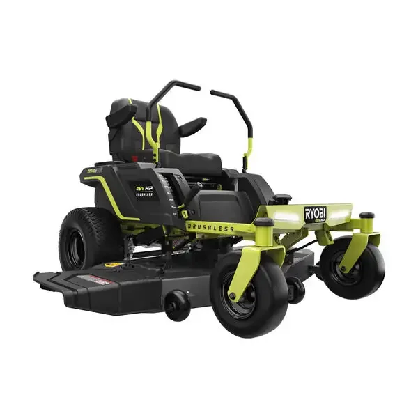 Ryobi 48V HP Brushless 54-inch 115 Ah Battery Electric Riding Zero Turn Mower thumbnail 2