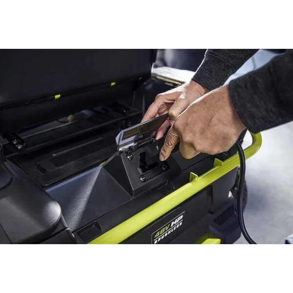 Ryobi 48V HP Brushless 54-inch 115 Ah Battery Electric Riding Zero Turn Mower thumbnail 4