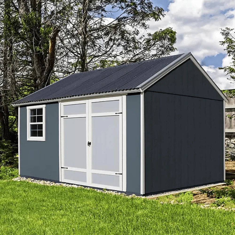 Sonata 12′ x 10′ Outdoor Wood Shed thumbnail 2