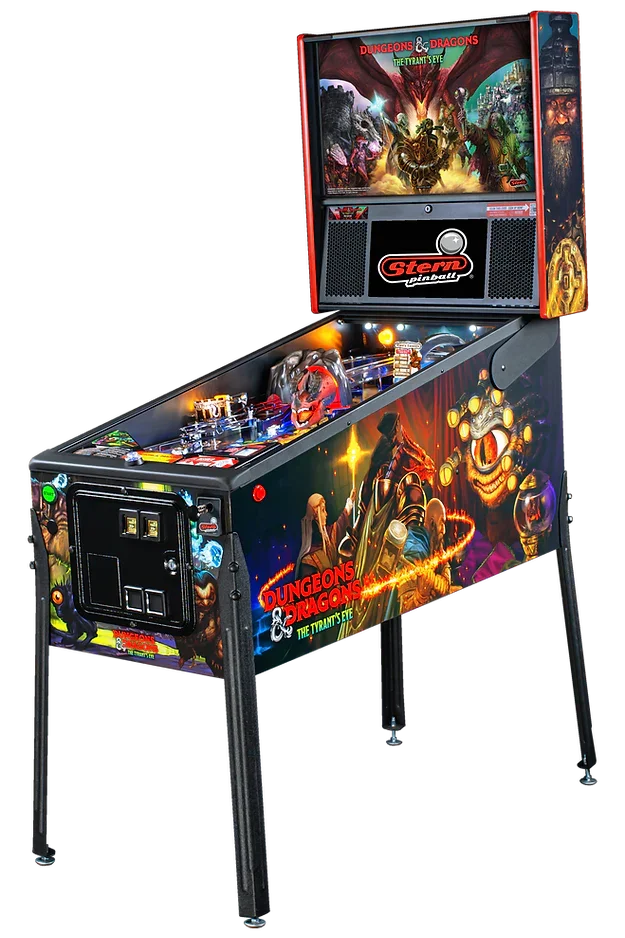 Stern Pinball Dungeons & Dragons: The Tyrant’s Eye Pro Pinball Machine thumbnail 2