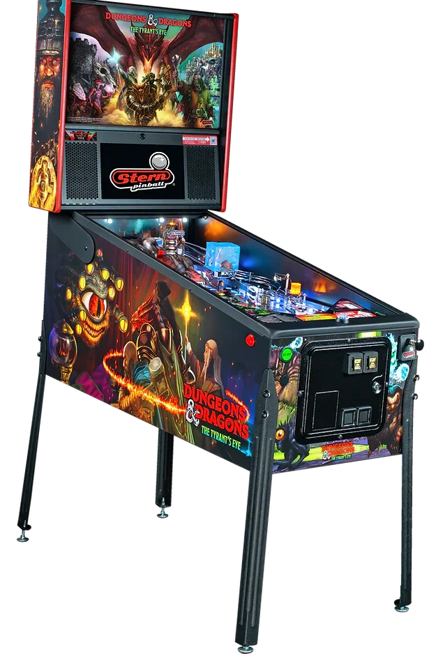 Stern Pinball Dungeons & Dragons: The Tyrant’s Eye Pro Pinball Machine thumbnail 3