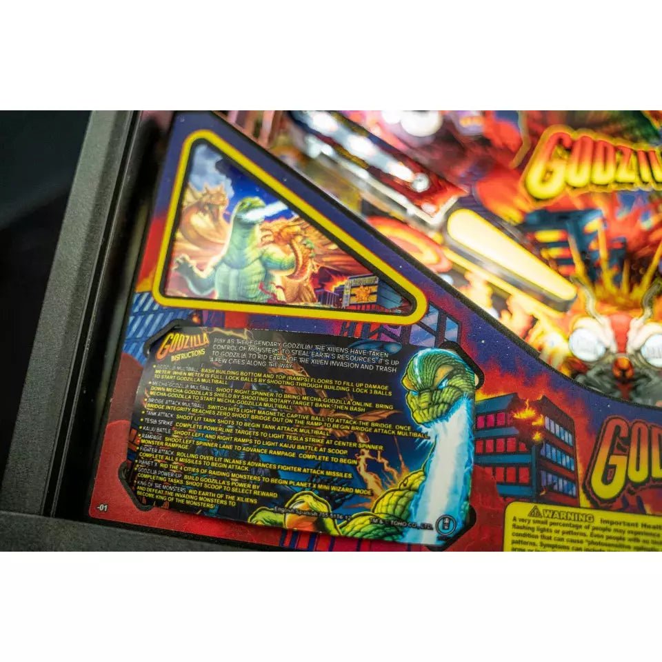 Stern Pinball Godzilla Premium Pinball Machine thumbnail 3