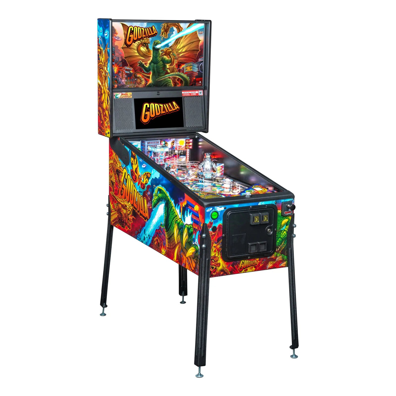 Stern Pinball Godzilla Premium Pinball Machine thumbnail 5