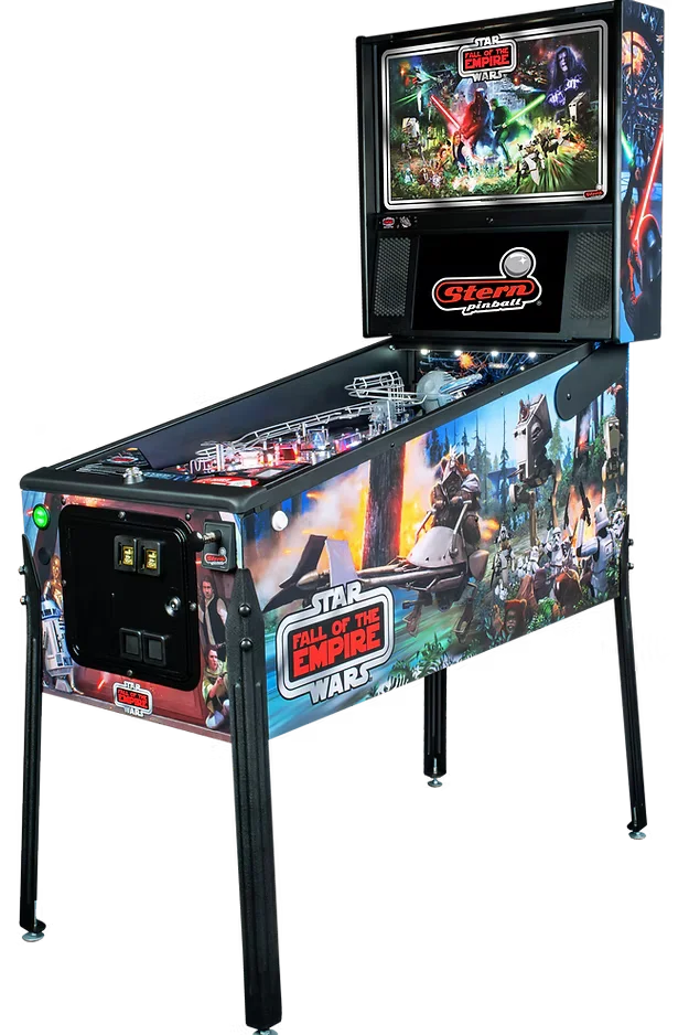Stern Pinball Star Wars: Fall of the Empire Pro Pinball Machine thumbnail 2