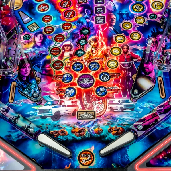Stern Pinball Stranger Things Premium Pinball Machine thumbnail 4