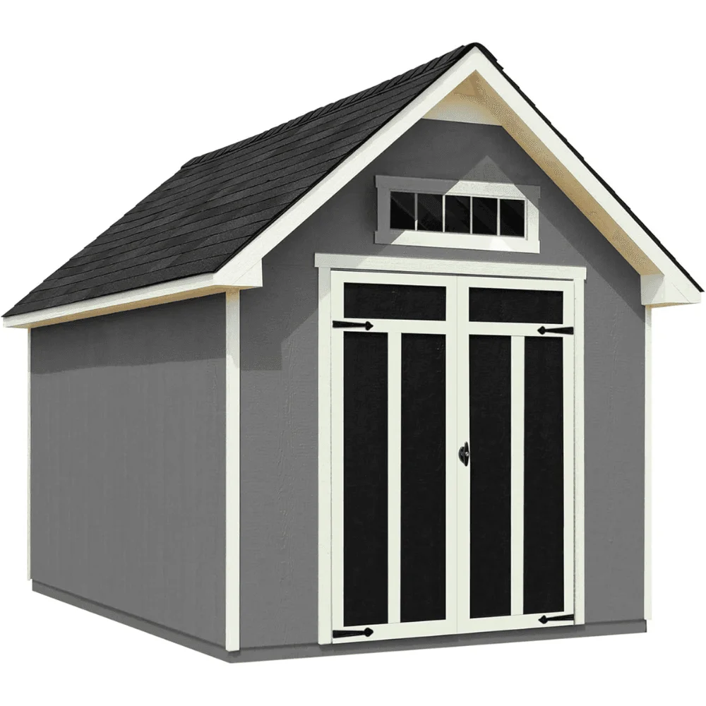 Tribeca 10 ft. W x 12 ft. D Wood Storage Shed With Floor