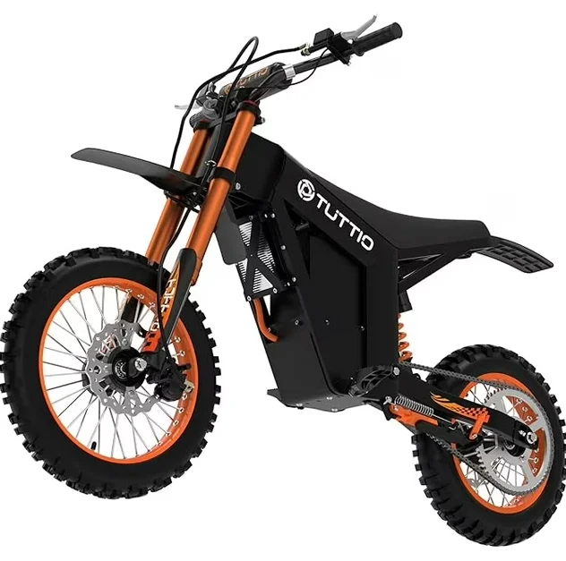 TUTTIO Soleil01 Electric Dirt Bike for Adults 200N.m High Torque 2000W Motor 48V 21Ah Battery Top Speed 37Mph All-terrain Electric Bicycles thumbnail 2