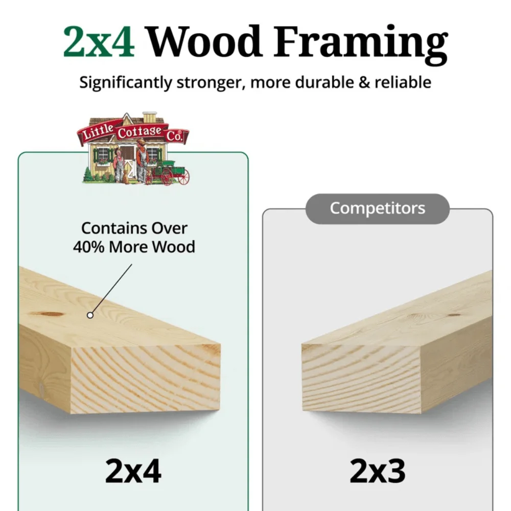 Value Workshop Outdoor Wood Storage Shed thumbnail 4