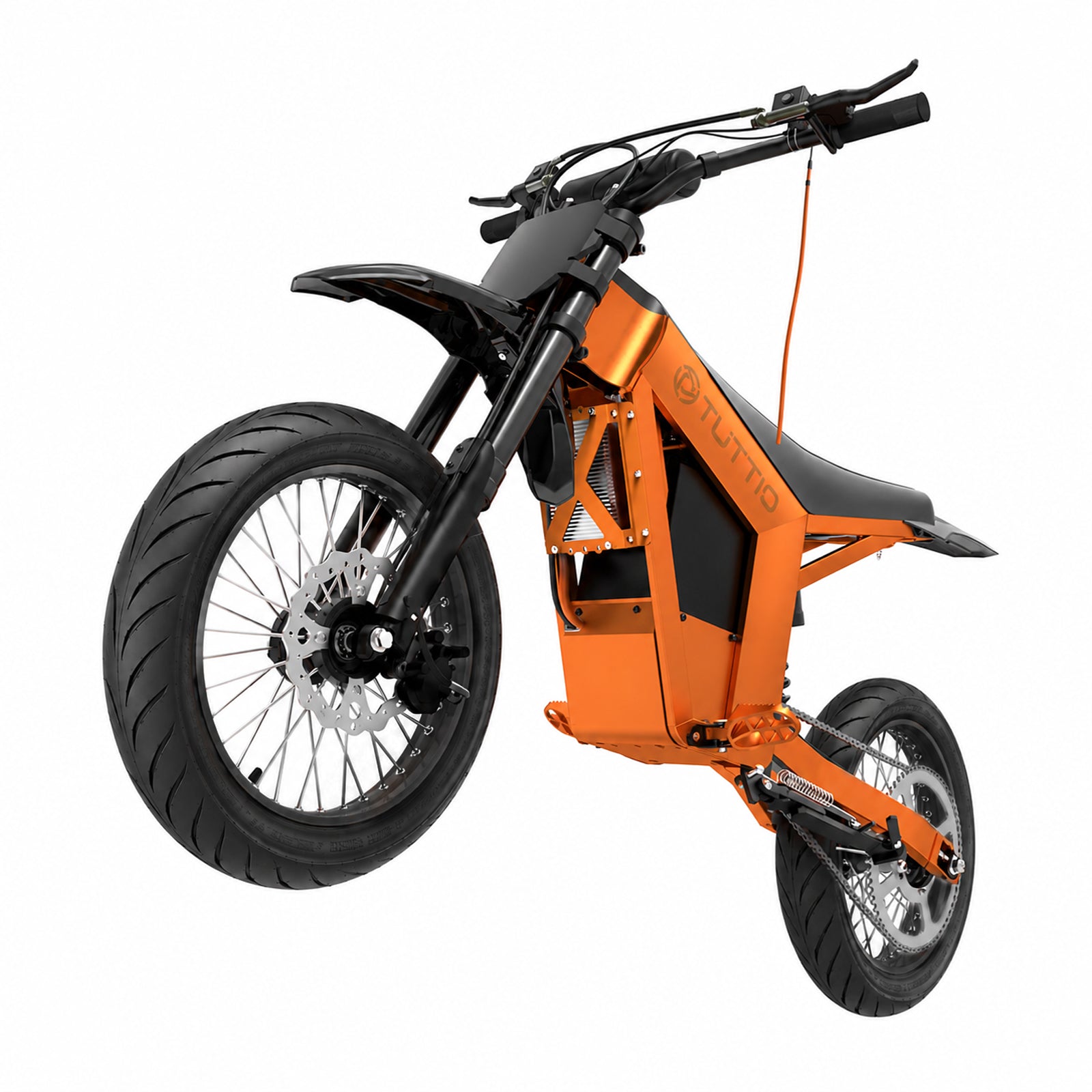TUTTIO Soleil01 Electric Dirt Bike for Adults 200N.m High Torque 2000W Motor 48V 21Ah Battery Top Speed 37Mph All-terrain Electric Bicycles